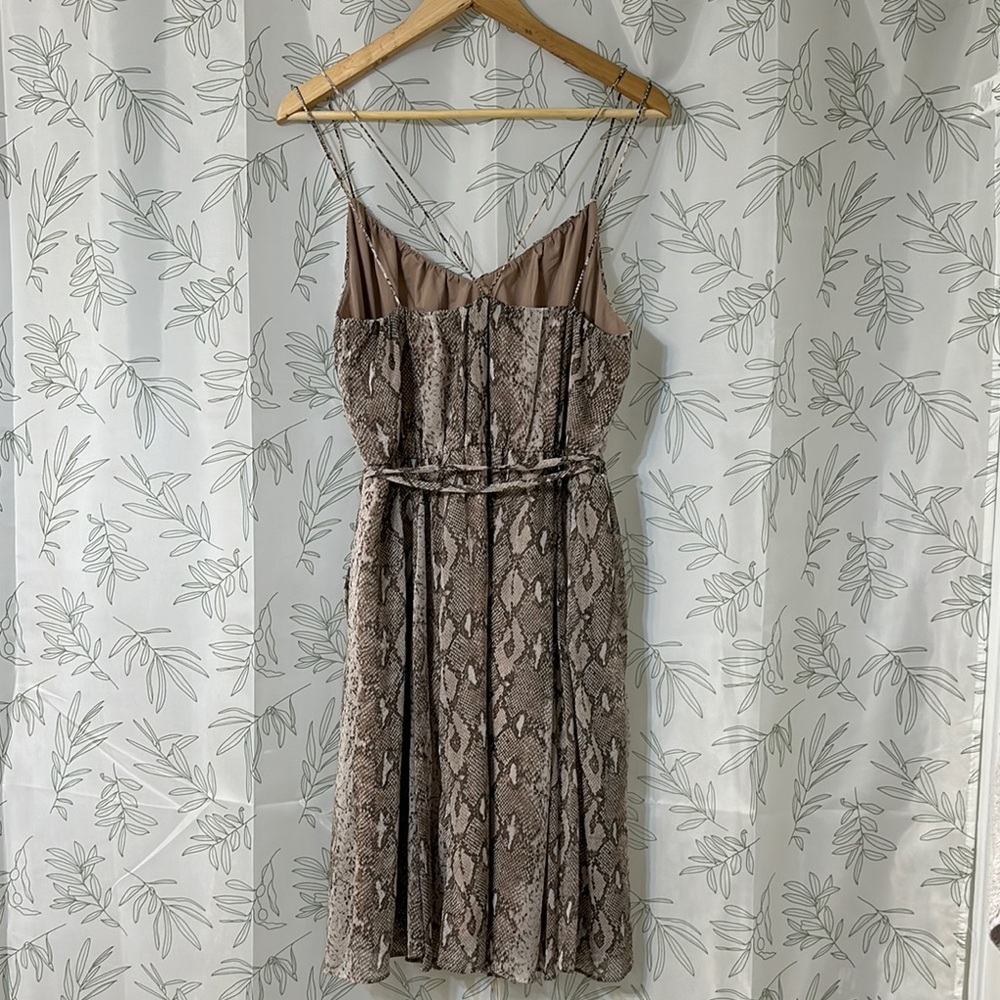 Banana Republic Brown Lace Knee-Length Sundress - Picture 3 of 7